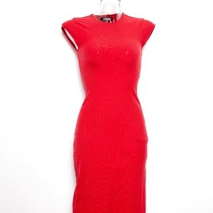 Red Reformation dress